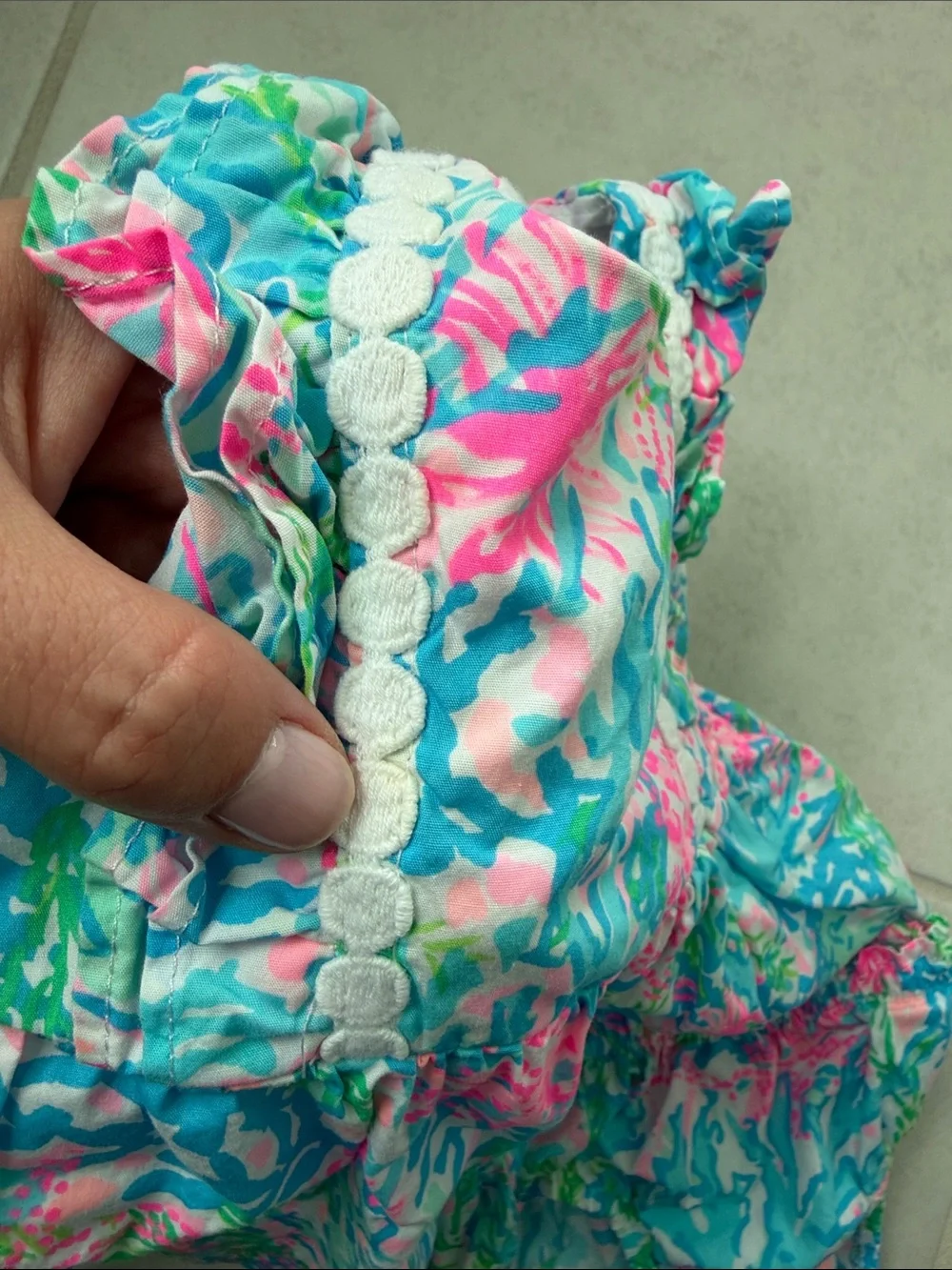Lilly Pulitzer Baby infant dress with bloomers